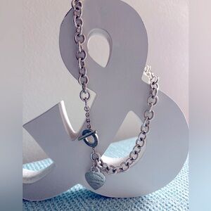 Authentic Tiffany & Co. RTT Toggle Necklace